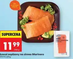 Biedronka Łosoś wędzony na zimno Marinero oferta