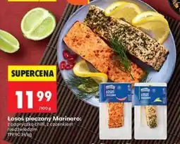 Biedronka Łosoś pieczony Marinero oferta