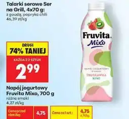 Biedronka Napój jogurtowy Fruvita Mixo oferta