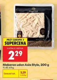 Biedronka Makaron udon Asia Style oferta