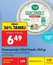 Biedronka Guacamole Vital Fresh oferta