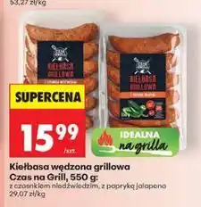 Biedronka Kiełbasa wędzona grillowa Czas na Grill oferta