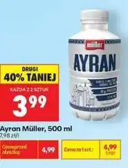 Biedronka Ayran Müller oferta