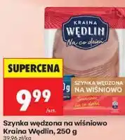 Biedronka Szynka wędzona na wiśniowo Kraina Wędlin oferta