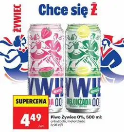 Biedronka Piwo Żywiec 0% oferta
