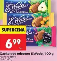 Biedronka Czekolada mleczna E.Wedel oferta