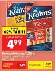 Biedronka Parówki Krakus oferta