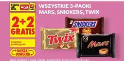 Biedronka Wszystkie 3-packi Mars, Snickers, Twix oferta