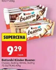 Biedronka Batoniki Kinder Bueno oferta