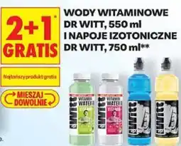 Biedronka Wody witaminowe Dr Witt, 550 ml i napoje izotoniczne Dr Witt, 750 ml oferta