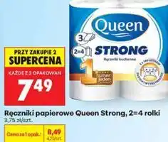 Biedronka Ręczniki papierowe Queen Strong, 2=4 rolki oferta