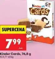 Biedronka Kinder Cards oferta