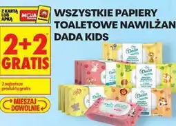 Biedronka Wszystkie papiery toaletowe nawilżane Dada Kids oferta