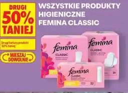 Biedronka Wszystkie produkty higieniczne Femina Classic oferta