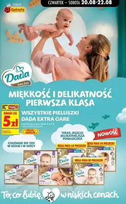 Biedronka Pieluszki Dada Extra Care Mega Paka oferta