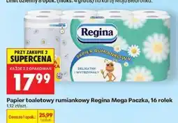 Biedronka Papier toaletowy rumiankowy Regina Mega Paczka, 16 rolek oferta