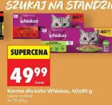 Biedronka Karma dla kota Whiskas oferta
