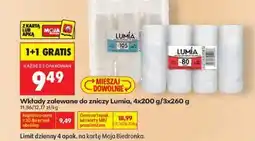 Biedronka Wkłady zalewane do zniczy Lumia, 4x200 g/3x260 g oferta