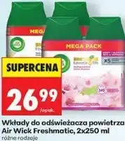 Biedronka Wkłady do odświeżacza powietrza Air Wick Freshmatic oferta