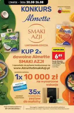 Biedronka Serek puszysty Almette Mango & Chili oferta
