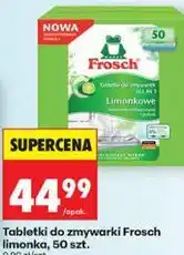Biedronka Tabletki do zmywarki Frosch limonka, 50 szt oferta