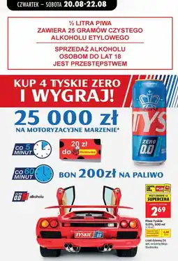 Biedronka Piwo Tyskie 0,0% oferta