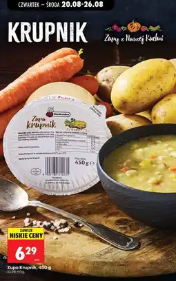 Biedronka Zupa Krupnik Zupy z Naszej Kuchni oferta
