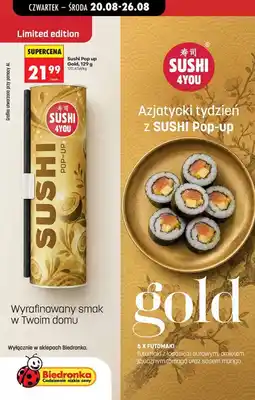 Biedronka Sushi 4YOU Sushi Pop up Gold oferta