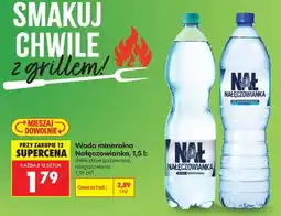 Biedronka Woda mineralna niegazowana Nałęczowianka oferta