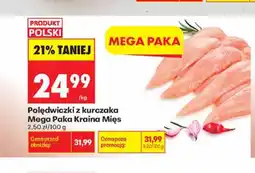 Biedronka Polędwiczki z kurczaka Mega Paka Kraina Mięs oferta