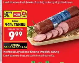 Biedronka Kiełbasa Żywiecka Kraina Wędlin oferta