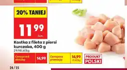Biedronka Kostka z fileta z piersi kurczaka oferta