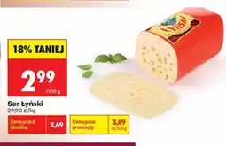 Biedronka Ser żółty Łyński oferta