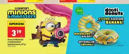 Biedronka Donut Minionki z nadzieniem bananowym Dooti Donuts oferta