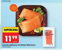 Biedronka Łosoś wędzony na zimno Marinero oferta