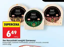 Biedronka Ser Koryciński swojski Zarzeccy z kozieradką oferta
