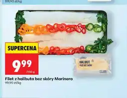 Biedronka Filet z halibuta bez skóry Marinero oferta