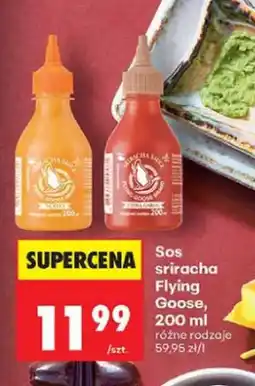 Biedronka Sos sriracha Flying Goose Mayo oferta
