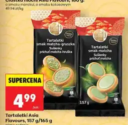 Biedronka Tartaletki smak matcha-gruszka Asia Flavours oferta
