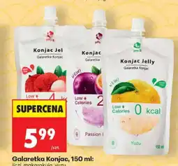 Biedronka Galaretka Konjac o smaku liczi Jelly.B oferta