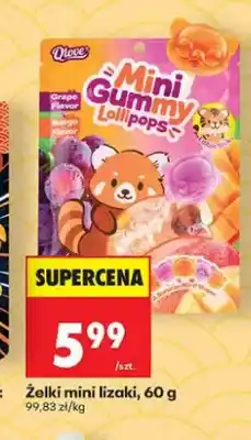 Biedronka Żelki mini lizaki Qlove oferta