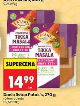 Biedronka Danie 3step Tikka Masala Rich & Creamy Patak's oferta
