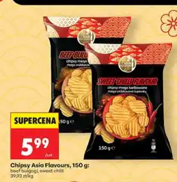Biedronka Chipsy beef bulgogi Asia Flavours oferta