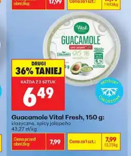 Biedronka Guacamole Vital Fresh klasyczne oferta