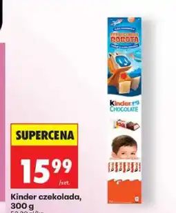 Biedronka Czekolada Kinder oferta