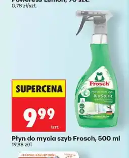Biedronka Płyn do mycia szyb Frosch Bio Spirit oferta