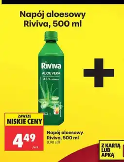 Biedronka Napój aloesowy Riviva oferta