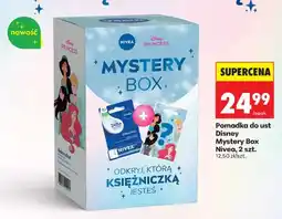 Biedronka Pomadka do ust Disney Mystery Box Nivea 2-pak oferta