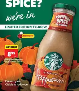 Biedronka Kawa mrożona Starbucks Frappuccino Pumpkin Spice oferta