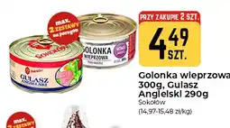 Społem Częstochowa Golonka wieprzowa Sokołów oferta